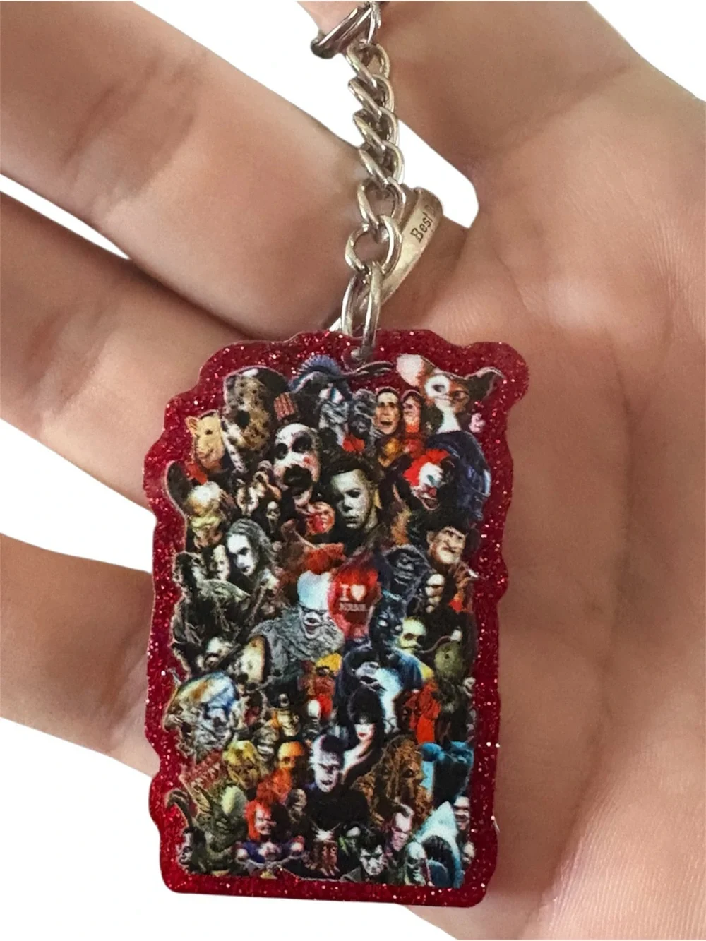 Glitter Keychains